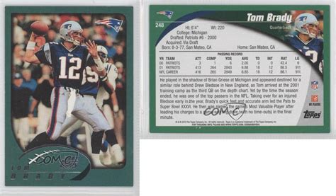 Tom brady, shaun alexander, brian urlacher. 2010 Topps Rookie Reprints #248 Tom Brady New England Patriots Football Card | eBay