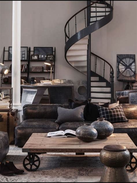 43 Wonderful Industrial Rustic Living Room Decoration Ideas You Have