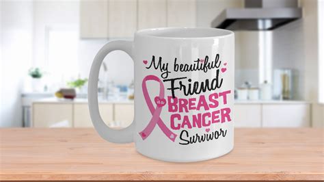 Beautiful Friend Breast Cancer Survivor Awareness Coffee Mug