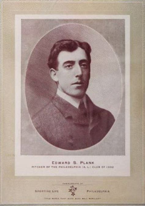 1902 Sporting Life Cabinets Edward S Plank 528 Baseball Vcp Price Guide