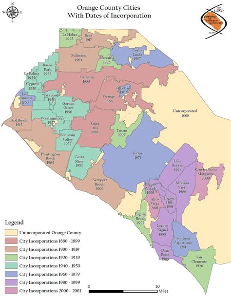 Map Of Orange County California Zip Code Map