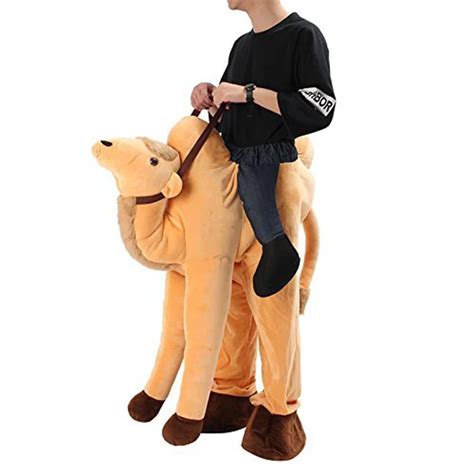 Buy Camel Ride On Mascot Costumes Men Carry Back