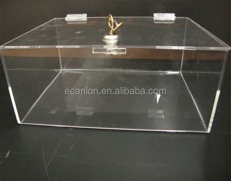 Lockable Transparent Plexiglass Boxplexiglass Lock Boxes Buy