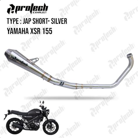 Jual Knalpot Protech Yamaha XSR 155 Fullsystem Bonus DB Killer Shopee