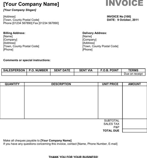 Download Pdf Invoiceberry Invoice Template 31 For Free Formtemplate