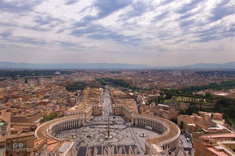 St. Peters Square from St. Peters Dome - What an amazing view from top of the St. Peters Dome 