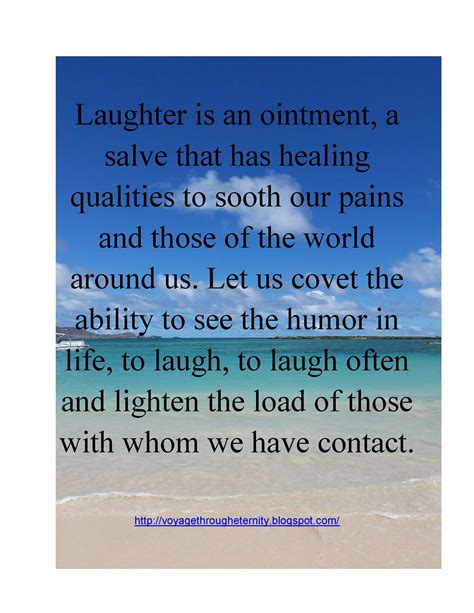 Laughter Ointment Salve Spiritual Quotes Lightening Abilities