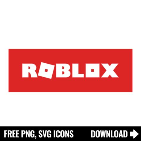 Free Red Roblox Logo Svg Png Icon Symbol Download Image
