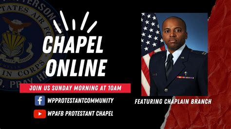 Wpafb Chapel Online W Chaplain Branch June 28th Youtube