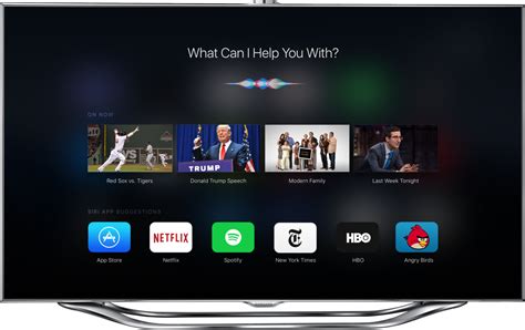 The resolution of this file is 643x800px and its file size is: Apple TV 4 UI With Third-Party Apps, Siri, New UI Conceptualized
