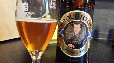 Broughton Ales Border Gold Craft Beer Review Youtube