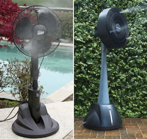 This one counts among the top 10 best outdoor misting fans and it is for all the right reasons. Dry Misting Fan