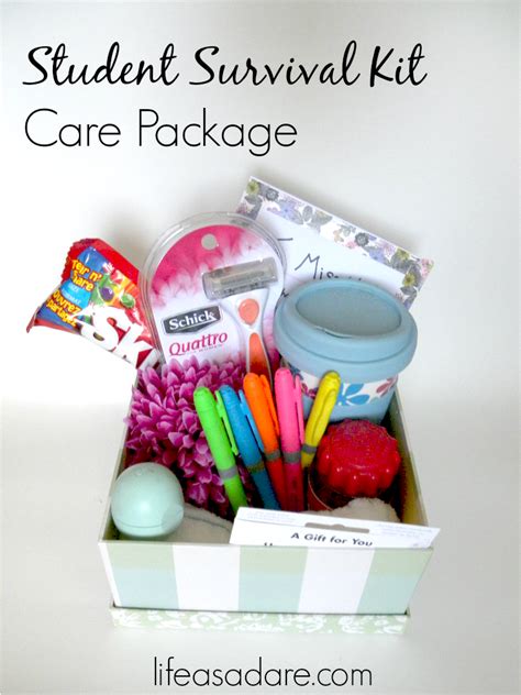 Definitely saving this to send to my family this christmas #giftguide #christmasgifts #collegegirl. 13 College Care Package Item Ideas - Life as a Dare