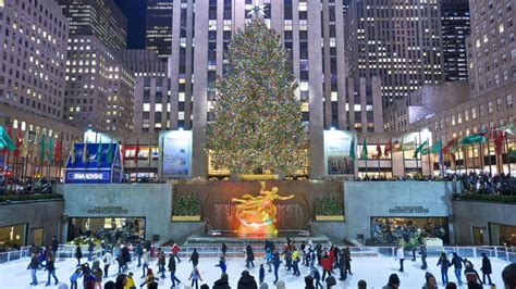 Rockefeller Center Christmas Tree Attractions In Midtown West New York