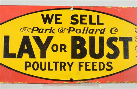 Lot Detail Lot Of 2 Vintage Advertising Signs