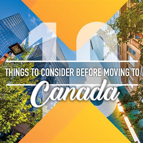 10 Things To Consider Before Moving To Canada — Global Opportunities