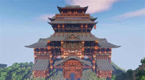 Asian Fantasy Minecraft Project Minecraft Japanese Minecraft Houses