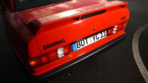 Brabus 190 E 36s In The Driving Report 270 Km H Baby Benz From
