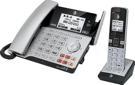Customer Reviews: AT&T TL86103 DECT 6.0 2-Line Expandable Corded ...