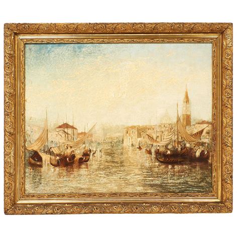 Mid Century Venetian Oil Painting Original Art Italian Art Venice