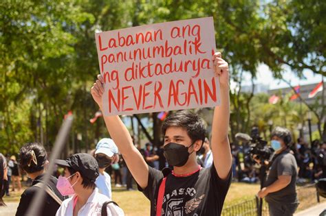 Stand In Solidarity With The Filipino People For Democracy And Justice Amid The Marcos Duterte