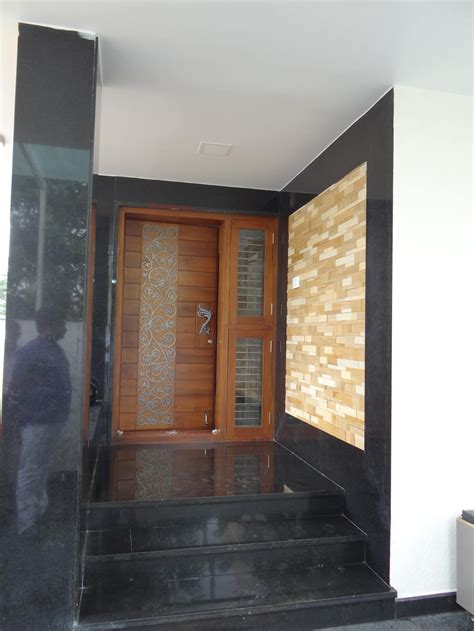 Entrance Lobby Hasta Architects Modern Houses Homify Door Design