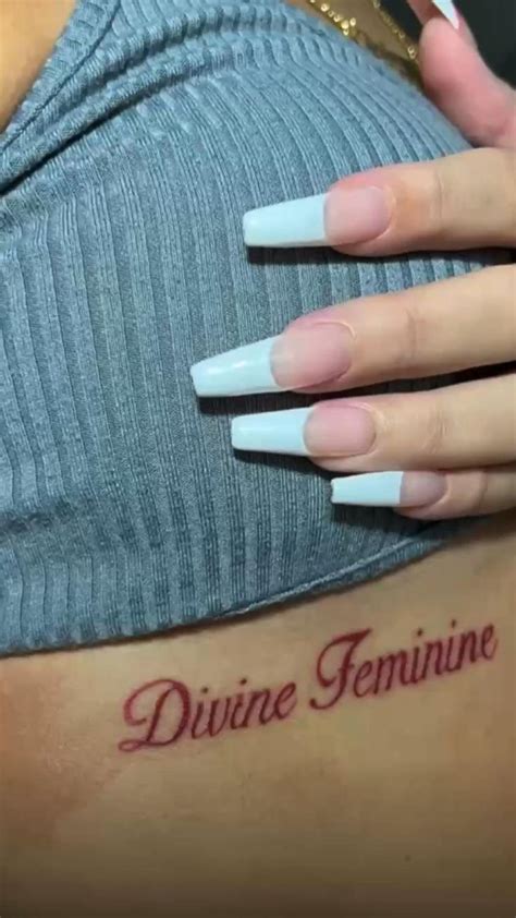 Divine Feminine Tattoo Inspiration Mac Miller Tat Tattoo Ideas Red Ink Inspo Tattoo