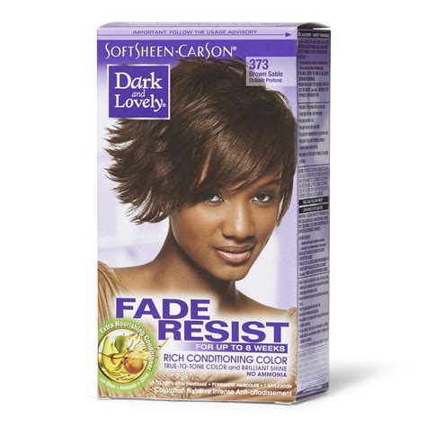 Fade Resistant Brown Sable Permanent Hair Color By Dark And Lovely