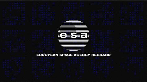 Esaar European Space Agency Rebrand On Behance