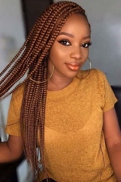 20 Brown Box Braids On Dark Skin 2024 Trends