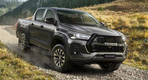 2022 Toyota Hilux Gr Sport Debuts In Europe With A New Face And Tweaked