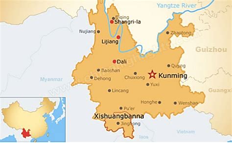 The Location Of Yunnan Province In China Download Scientific Diagram