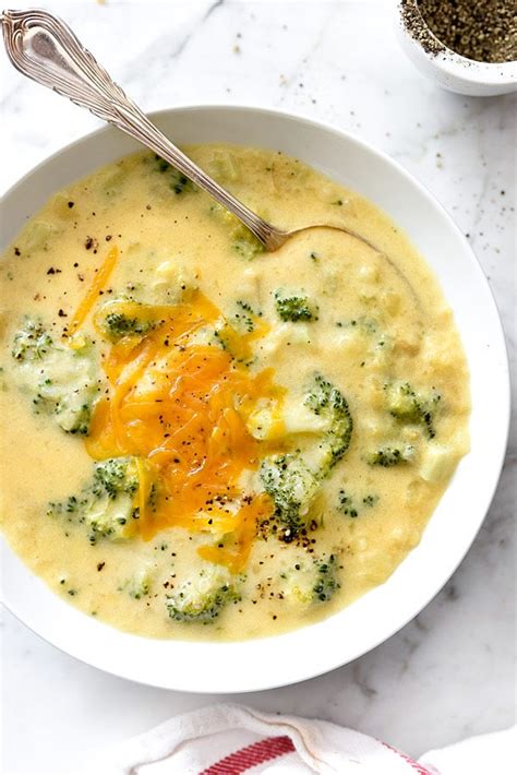 Cheesy Potato Soup With Broccoli