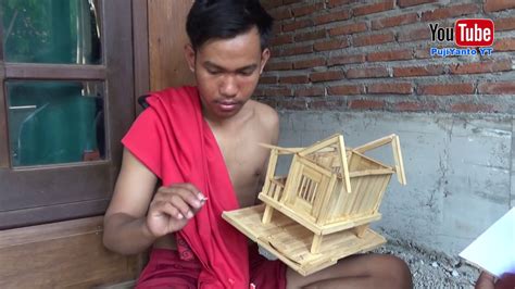 Miniatur rumah 2 lantai dari stik es krim. Cara Mudah Membuat Miniatur Rumah Adat dari stik es krim ...