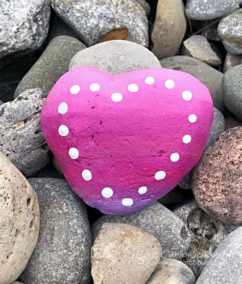 19 Easy Rock Painting Ideas Anyone Can Make Carla Schauer Designs