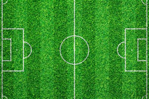 Suchen sie nach fußballfeld oder fußballgrasfeld mit wärmekarte. Markierung vom Fußballfeld - das sollten Sie beachten
