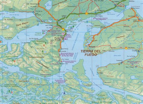 Chile South And Patagonia Itmb Map Buy Map Of Patagonia Shop Mapworld