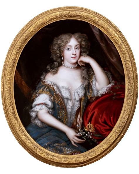 Portrait Of Madame De Montespan Attributed To Henri Gascar Circa 1670
