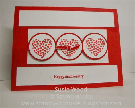 Stampin Up Hearts And Flutter And Teeny Tiny Wishes Happy 30th