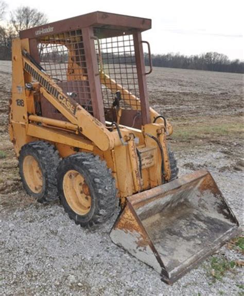 Case 1818 Small Gas Skid Steer Loader Live And Online Auctions On