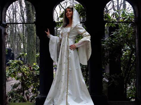 Elfen Brautkleid Hochzeitskleid Mittelalterkleid Kleid Hochzeit