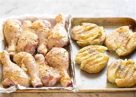 Honey Mustard Baked Chicken Drumsticks Recipetin Eats