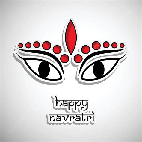 Ilustrasi Festival Hindu Navratri Latar Belakang Kebahagiaan Tradisi Navratra Vektor