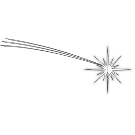 Download High Quality Shooting Star Clipart White Transparent Png