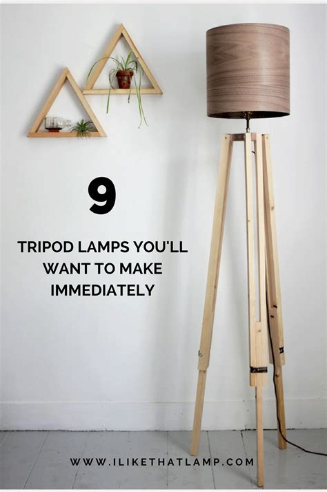9 Diy Tripod Lamps Youll Want To Make Immediately Diy Floor Lamp