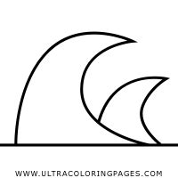 Dibujo De Las Olas Del Mar Para Colorear Ultra Coloring Pages