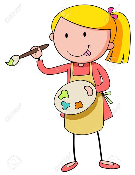 Girl Painting Clipart 10 Free Cliparts Download Images On Clipground 2024