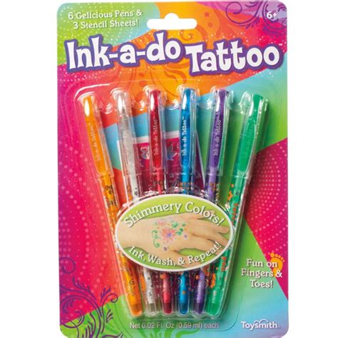 Ink A Do Kids Tattoo Gel Pens Retrofestiveca