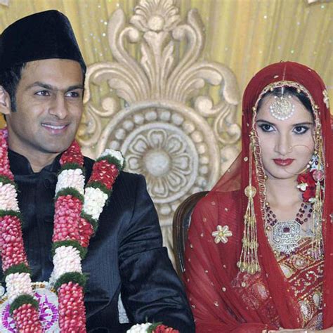 Shoaib Malik And Sania Mirza Wedding Photos Celebrities Wedding Photos Marriage Photos Of