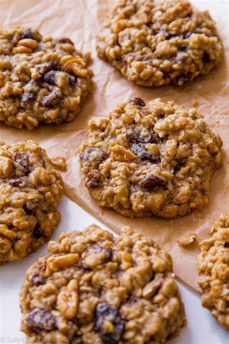 Soft And Chewy Oatmeal Raisin Cookies Sallys Baking Addiction